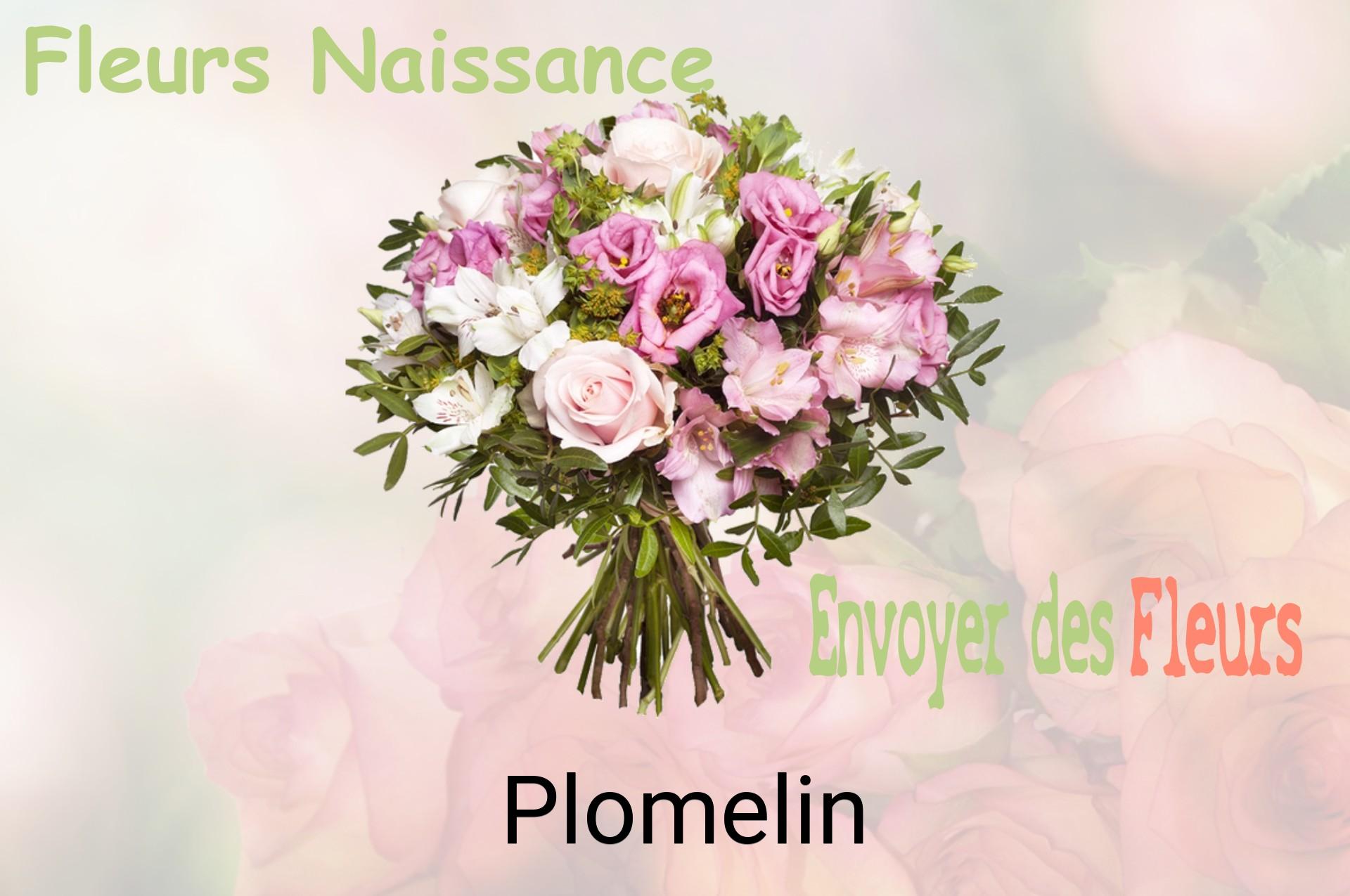 Bouquet de fleurs de naissance livré à Plomelin